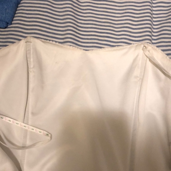 Lilly Pulitzer Payton white pearl strapless dress - Picture 3 of 4